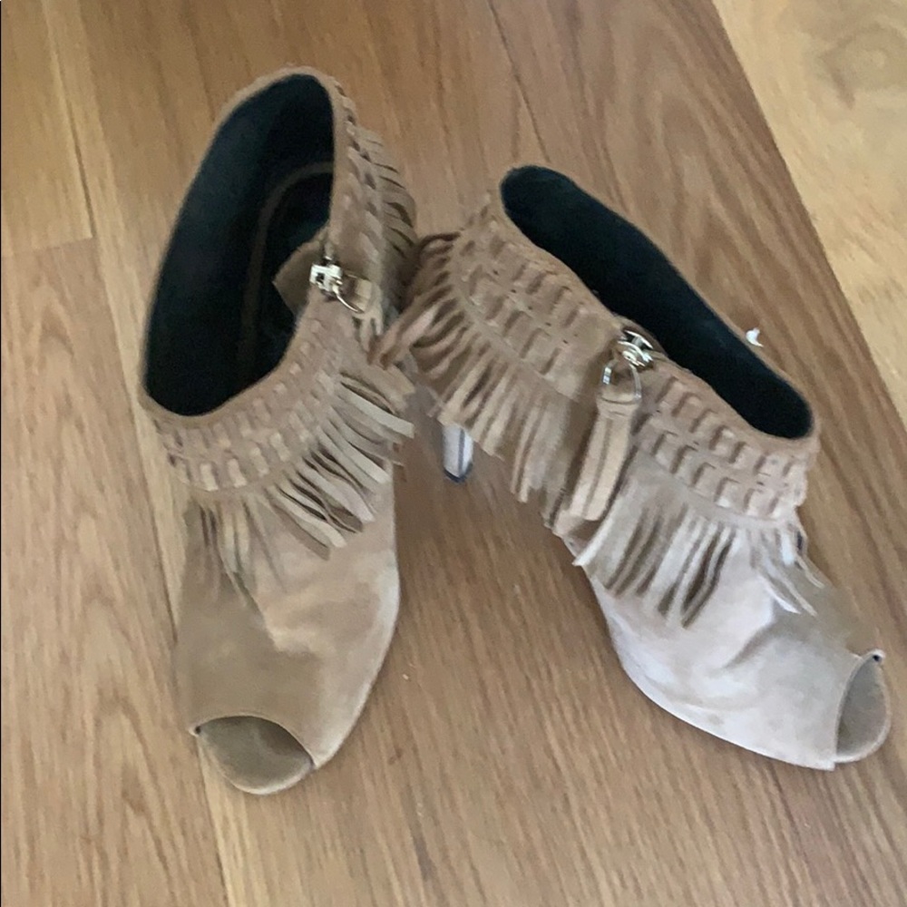 Rebecca minkoff fringe bootie
